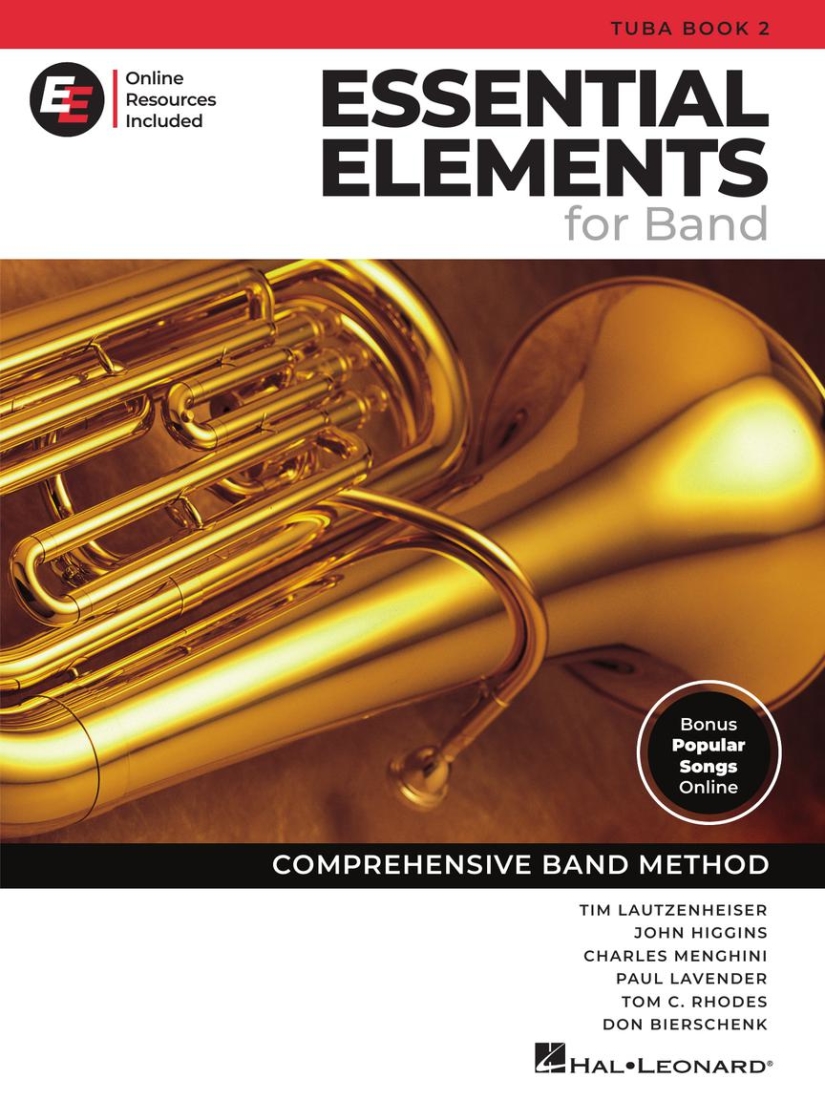 Essential Elements for Band, Book 2 with EEi (2025) - Tuba - Book/Media Online