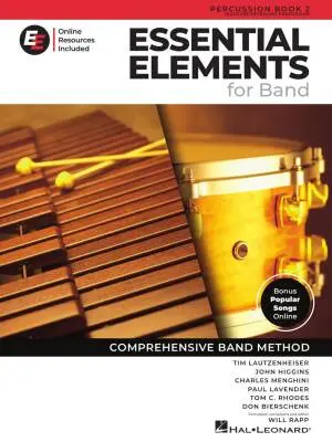 Hal Leonard - Essential Elements for Band, Book 2 with EEi (2025) - Percussion/Keyboard Percussion - Book/Media Online