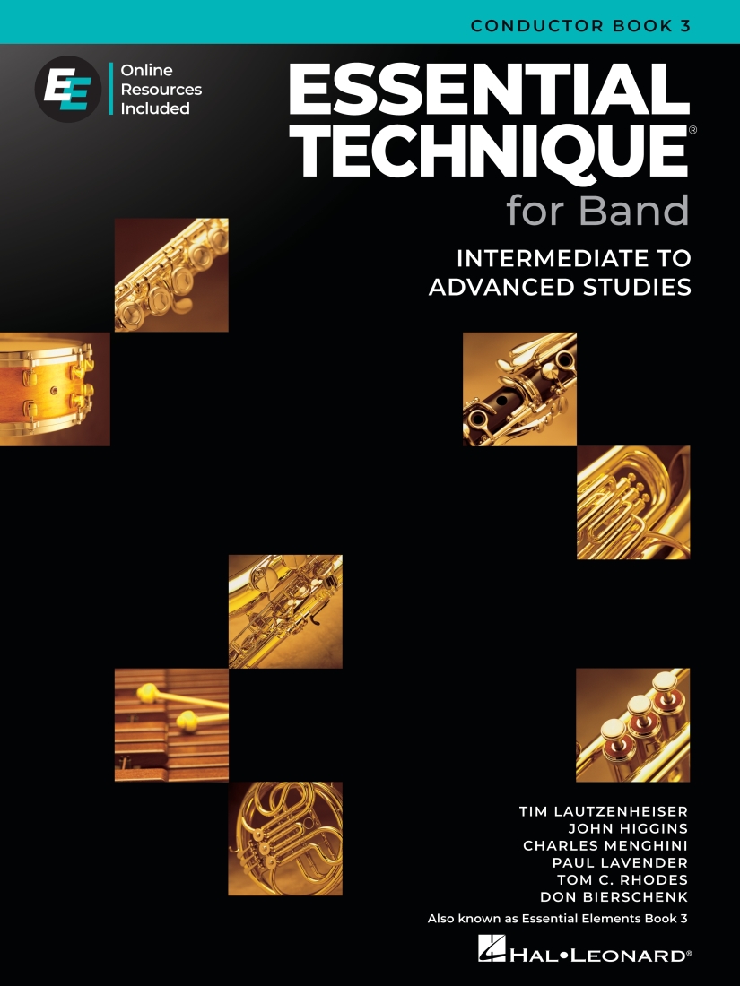 Essential Elements for Band, Book 3 with EEi (2025) - Conductor - Book/Media Online