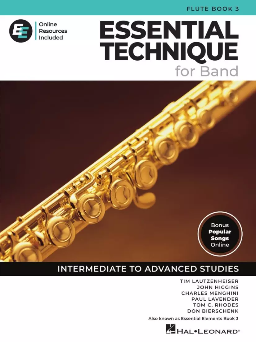 Essential Elements for Band, Book 3 with EEi (2025) - Flute - Book/Media Online