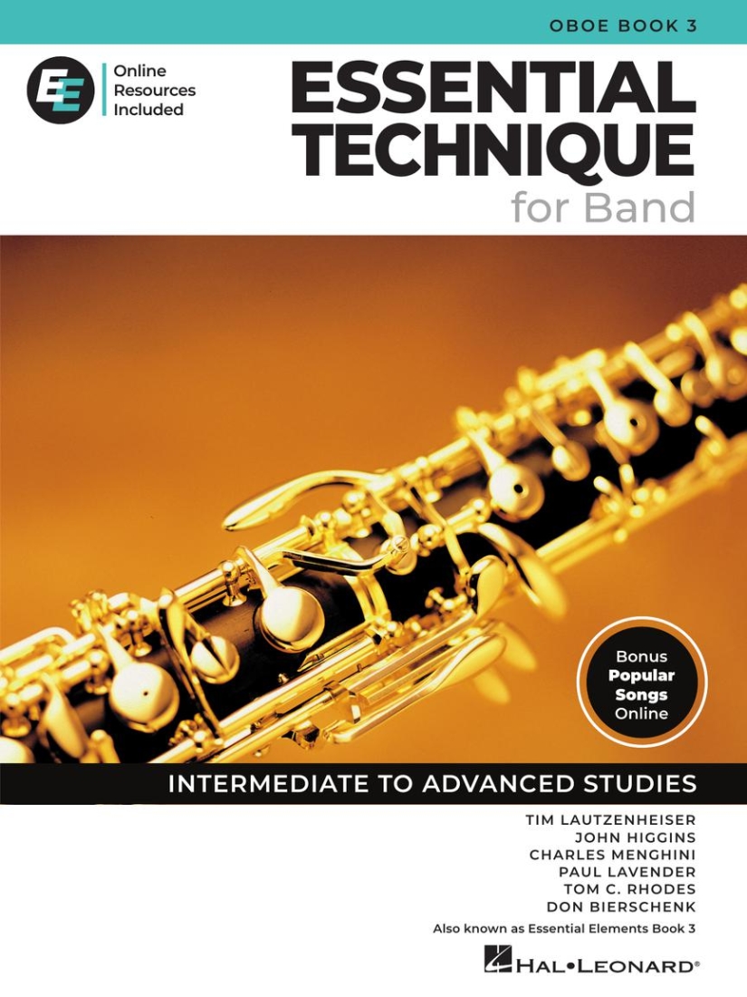 Essential Elements for Band, Book 3 with EEi (2025) - Oboe - Book/Media Online