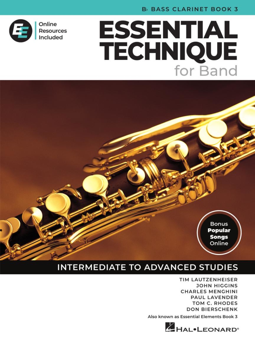 Essential Elements for Band, Book 3 with EEi (2025) - Bb Bass Clarinet - Book/Media Online