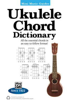Mini Music Guides: Ukulele Chord Dictionary - Book