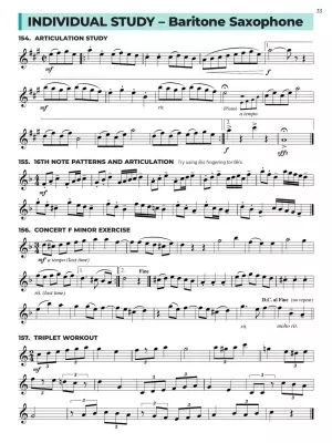 Essential Elements for Band, Book 3 with EEi (2025) - Eb Baritone Saxophone - Book/Media Online