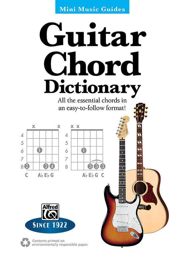 Mini Music Guides: Guitar Chord Dictionary - Book