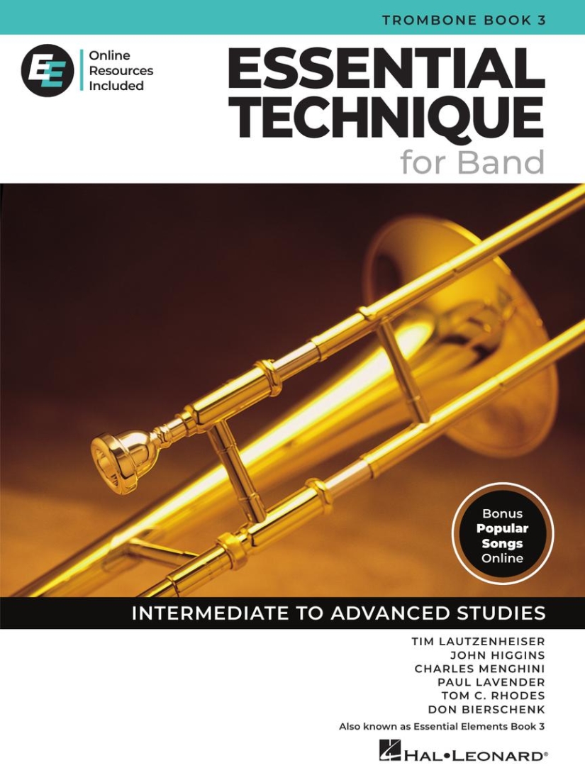 Essential Elements for Band, Book 3 with EEi (2025) - Trombone - Book/Media Online