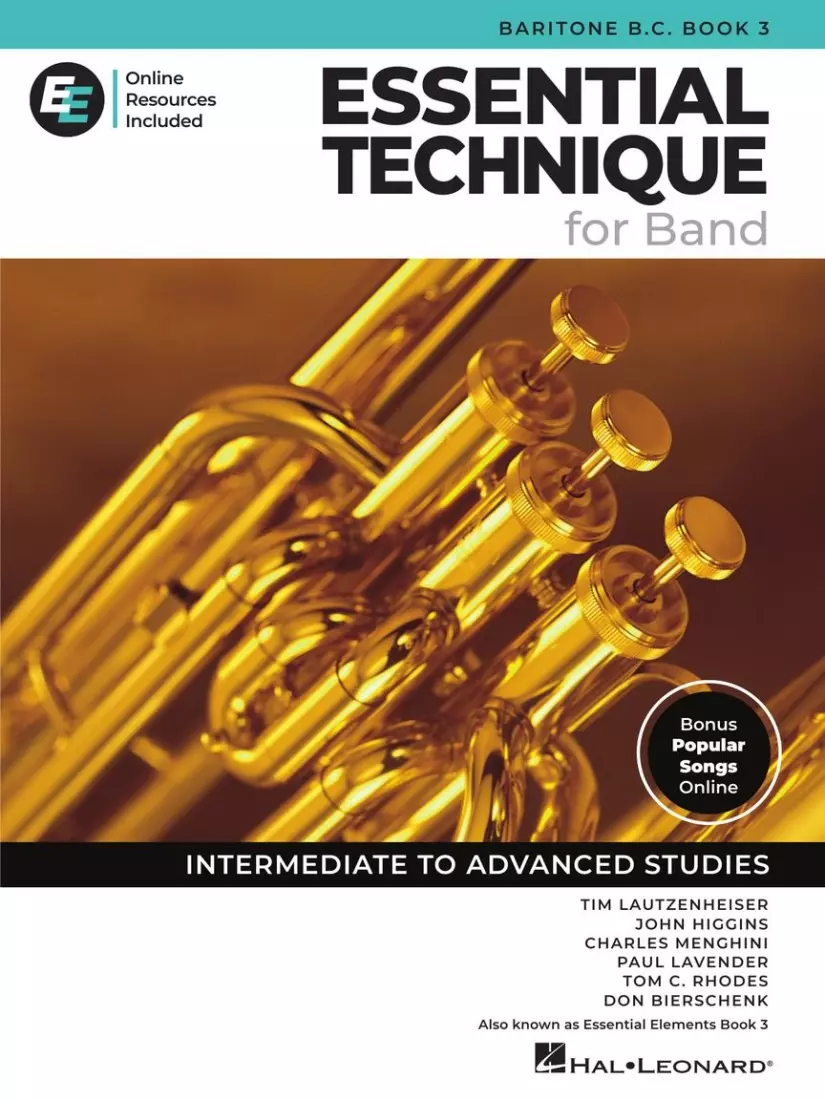 Essential Elements for Band, Book 3 with EEi (2025) - Baritone B.C. - Book/Media Online