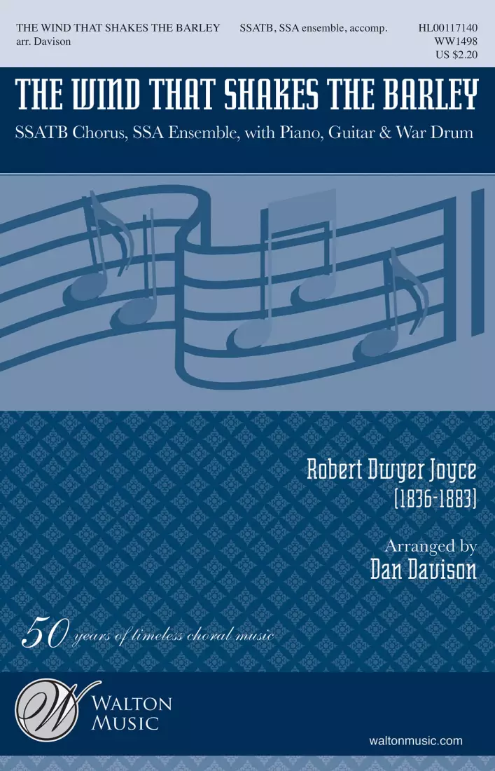 The Wind That Shakes the Barley - Dwyer-Joyce/Davison - SSATB/SSA