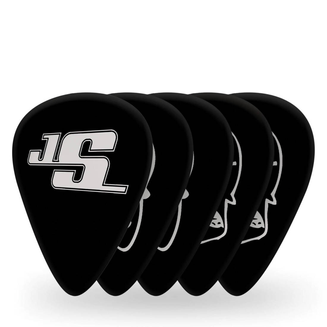 Joe Satriani Picks 10-Pack - Black Heavy