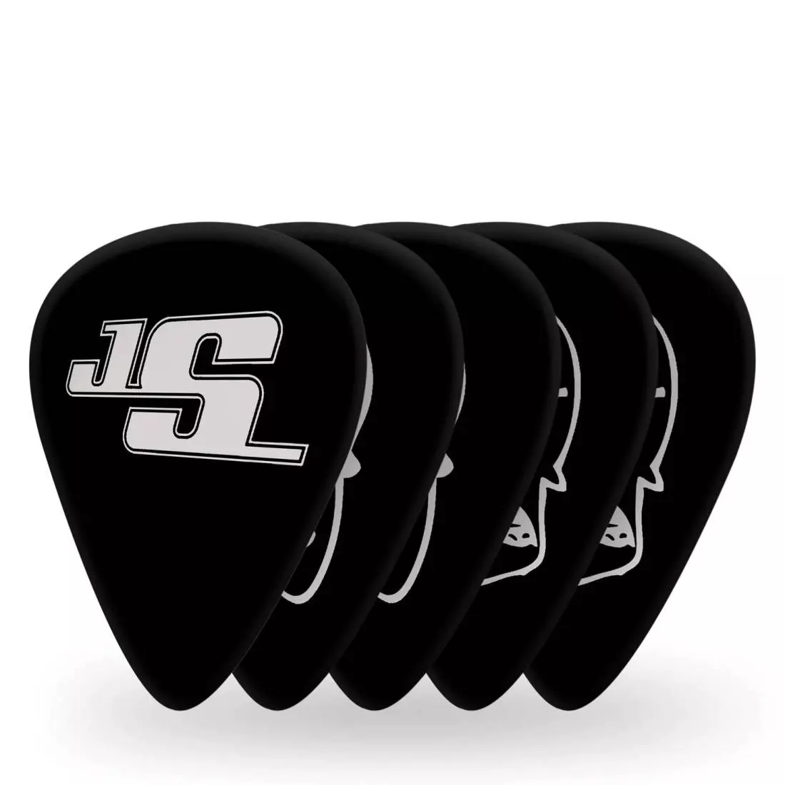 Joe Satriani Picks 10-Pack - Black Medium