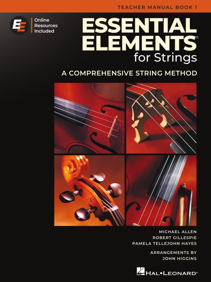 Essential Elements for Strings, Book 1 with EEi (2025) - Teacher Manual - Book/Media Online