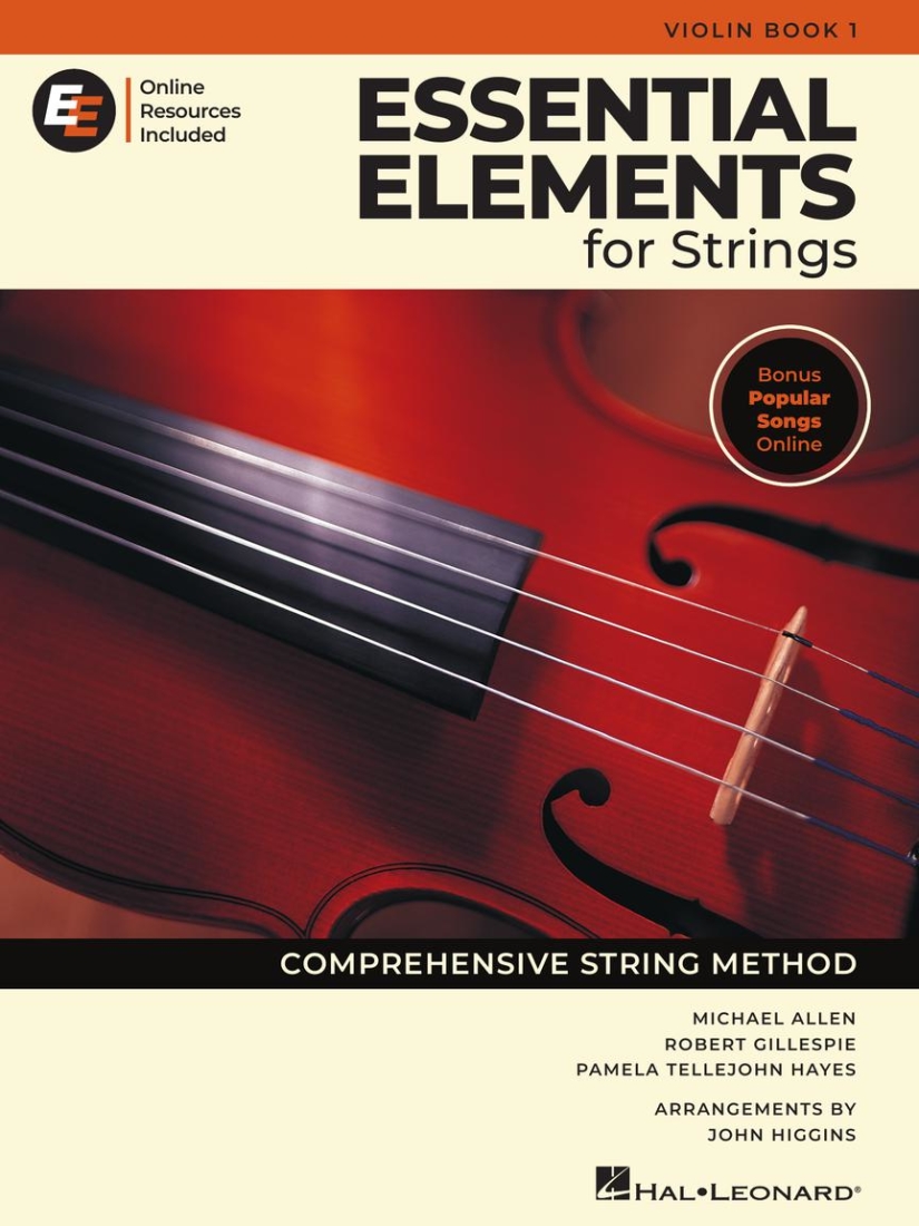 Essential Elements for Strings, Book 1 with EEi (2025) - Violin - Book/Media Online