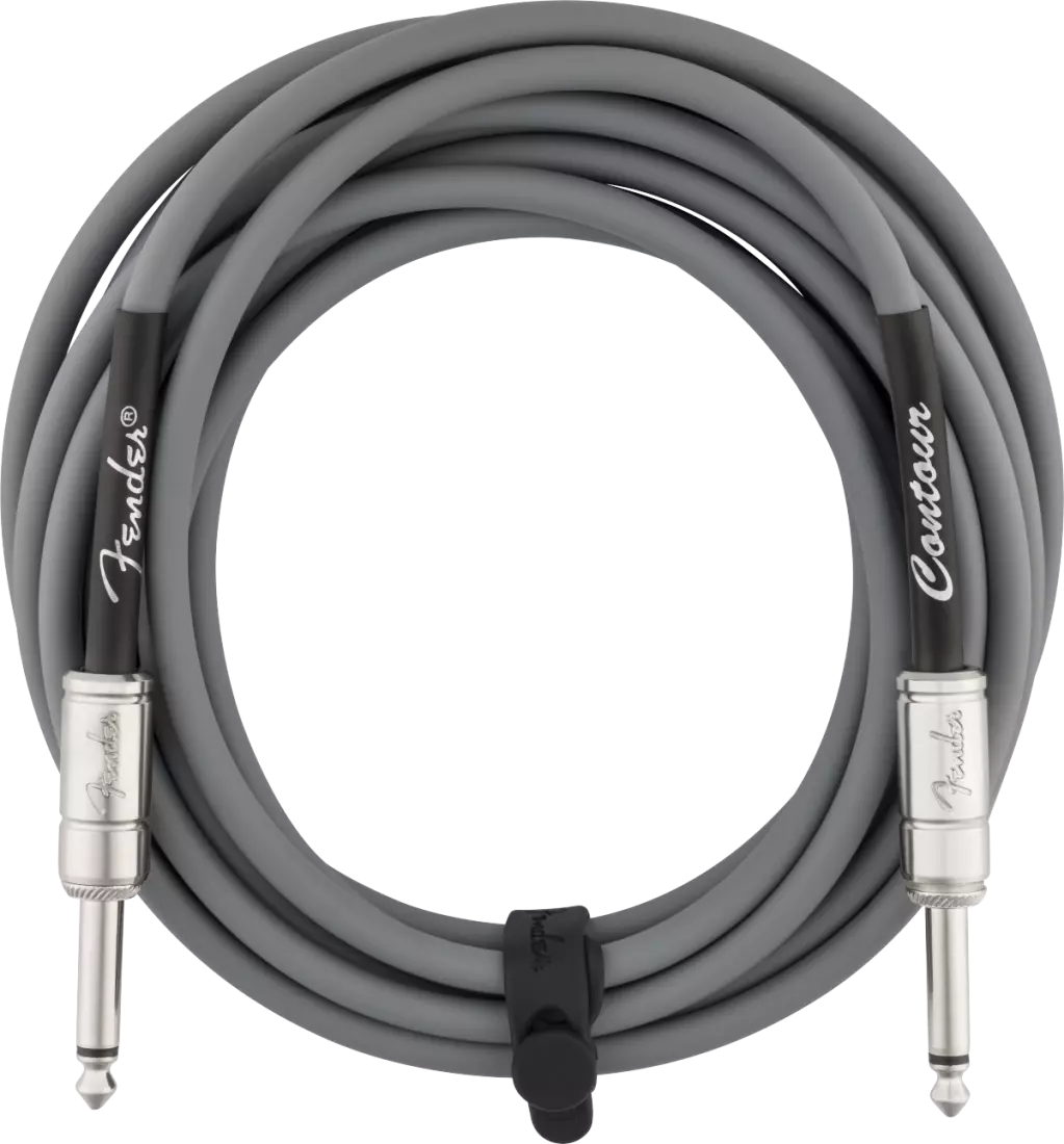 Contour Series 15\' Instrument Cable - Inca Silver