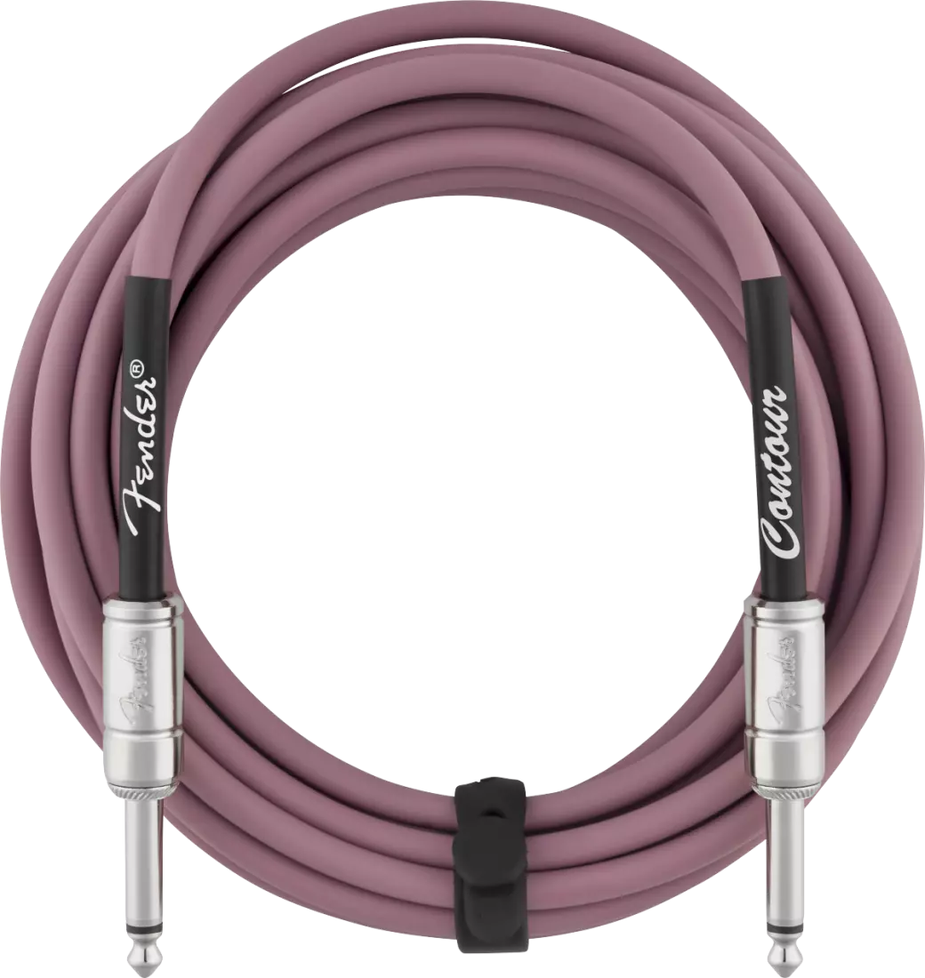 Contour Series 15\' Instrument Cable - Burgundy Mist