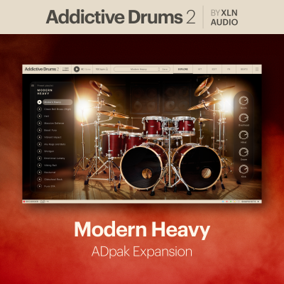 XLN Audio - Addictive Drums 2: Modern Heavy Adpak - Download