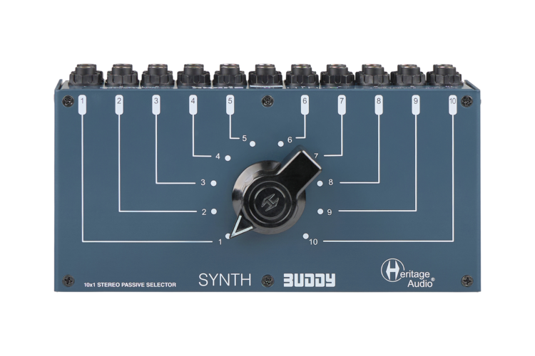 Synth Buddy 10x1 Stereo Passive Instrument Selector