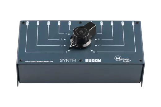 Synth Buddy 10x1 Stereo Passive Instrument Selector