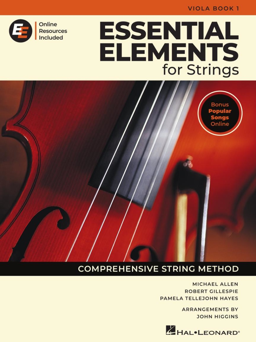 Essential Elements for Strings, Book 1 with EEi (2025) - Viola - Book/Media Online