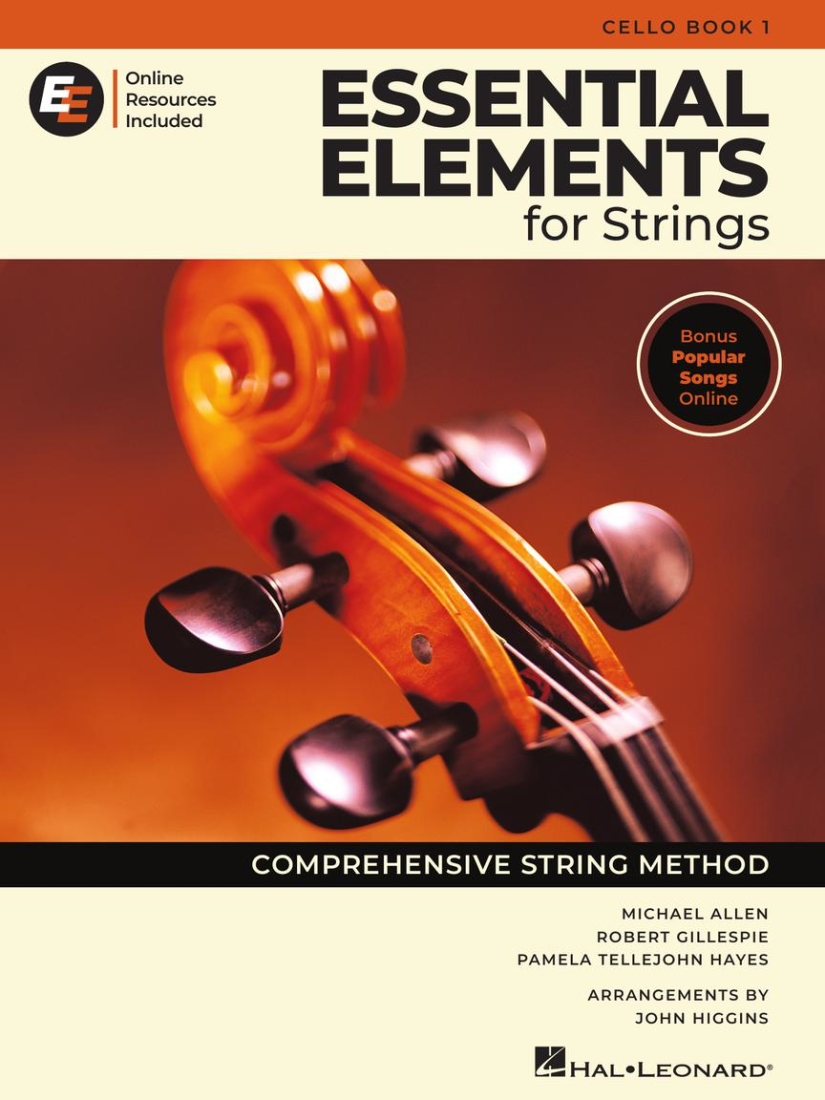 Essential Elements for Strings, Book 1 with EEi (2025) - Cello - Book/Media Online