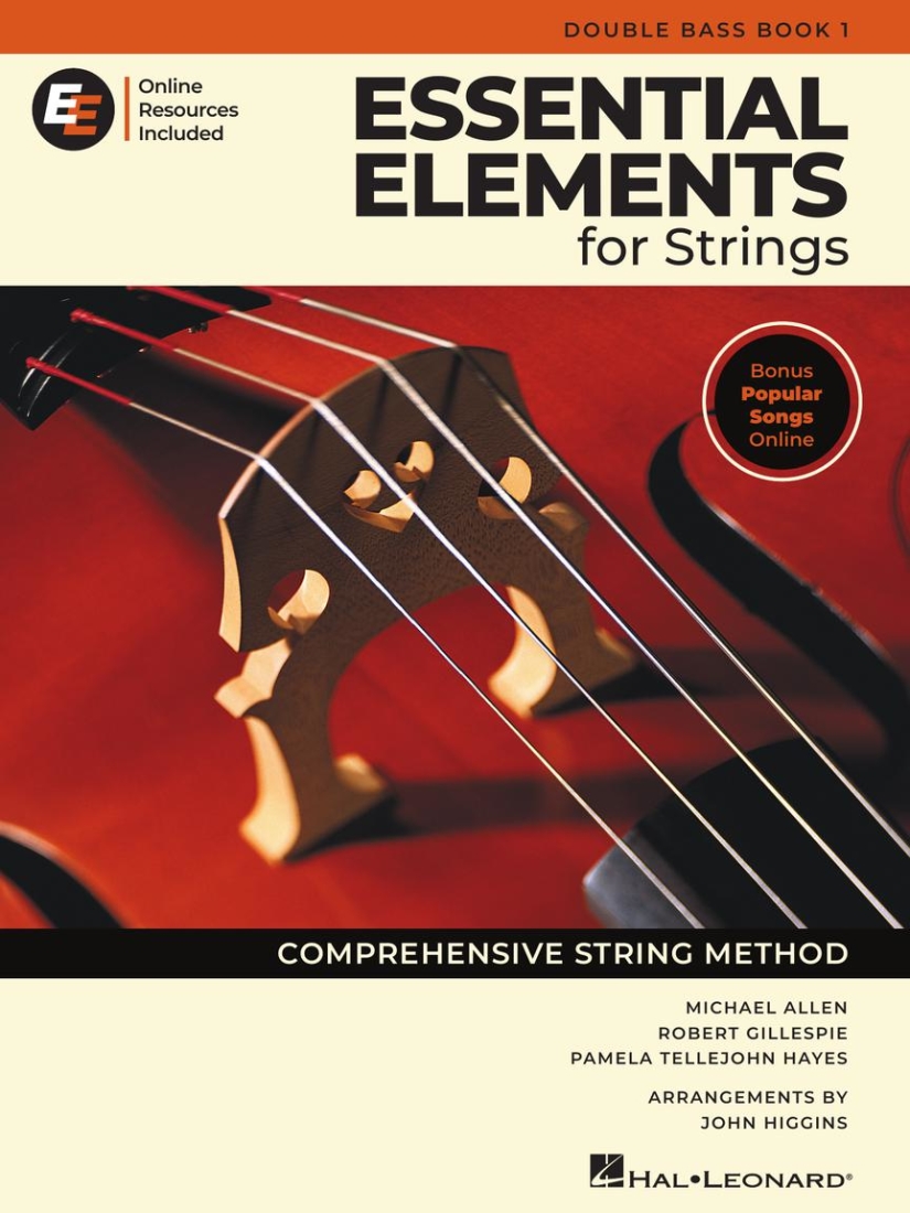 Essential Elements for Strings, Book 1 with EEi (2025) - Double Bass - Book/Media Online