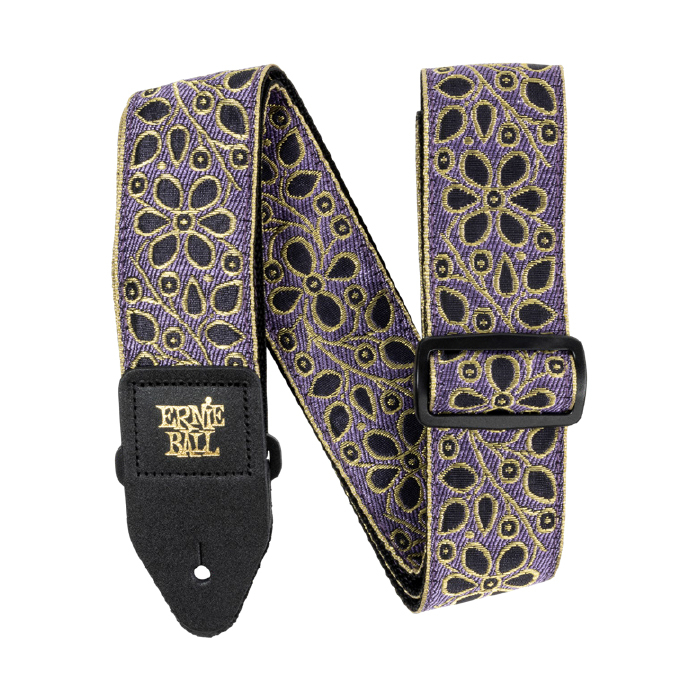 2\'\' Jacquard Guitar Strap - Jasmine and Juice
