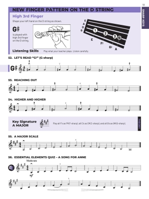 Essential Elements for Strings, Book 2 with EEi (2025) - Violin - Book/Media Online