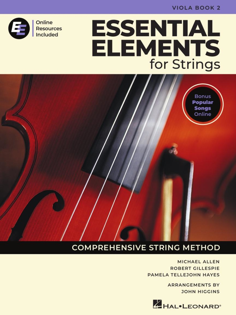 Essential Elements for Strings, Book 2 with EEi (2025) - Viola - Book/Media Online