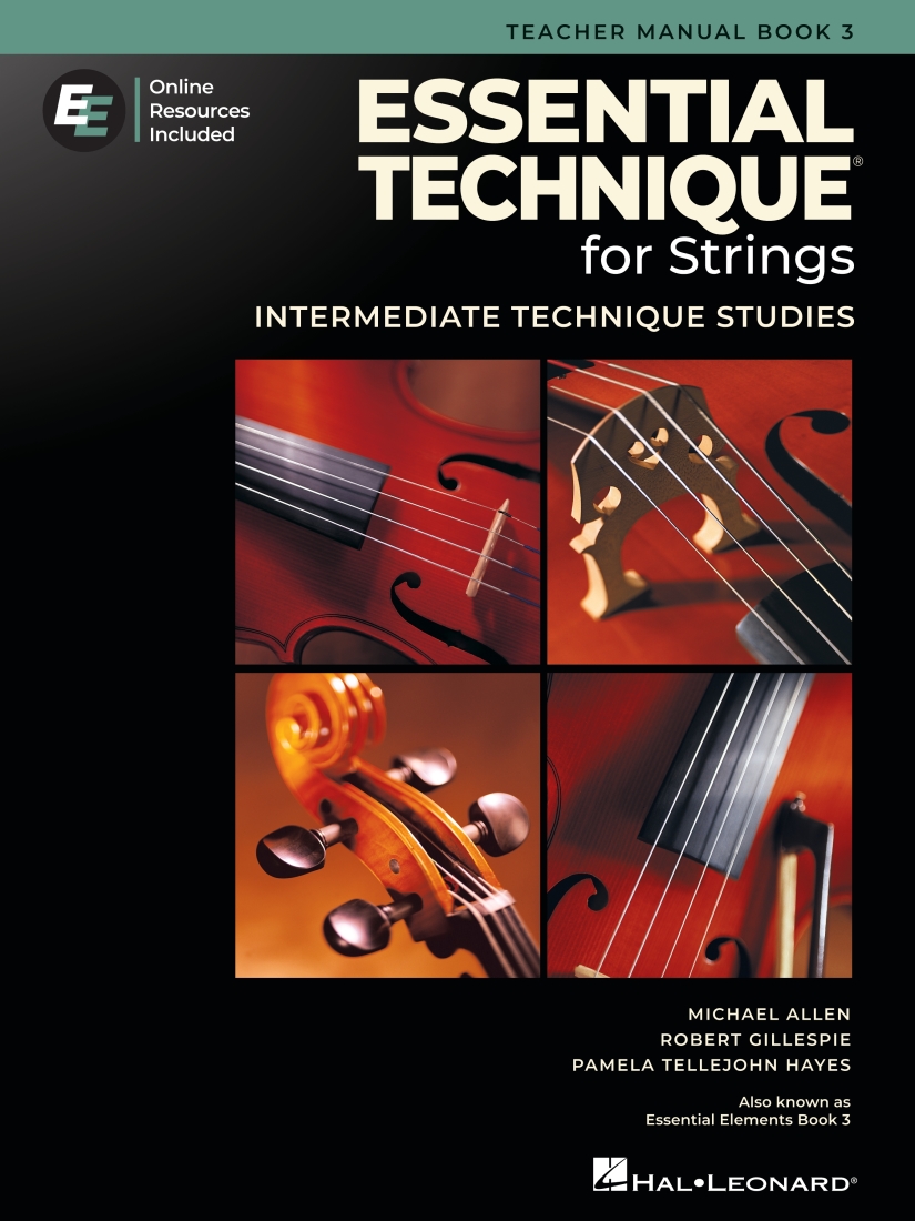 Essential Elements for Strings, Book 3 with EEi (2025) - Teacher Manual - Book/Media Online