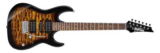 Gio GRX70QA Electric Guitar - Sunburst
