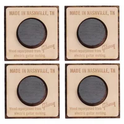 Rosewood Fretboard Magnet Set - Gibson Logo