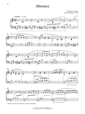 Florence Price: Rediscovered Gems for Piano Solo - Price/Clark - Piano - Book
