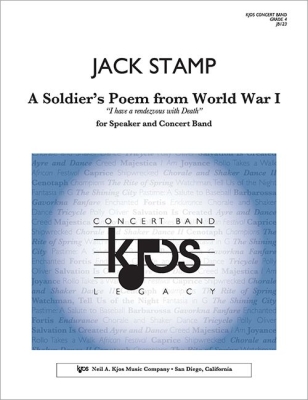 Kjos Music - A Soldiers Poem from World War I - Stamp - Concert Band/Voice - Gr. 4