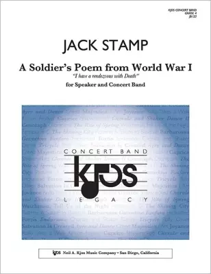 Kjos Music - A Soldiers Poem from World War I - Stamp - Concert Band/Voice - Gr. 4