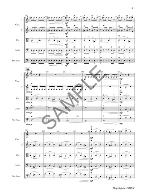 Allegro Agitato - Teichler - String Orchestra - Gr. 4.5