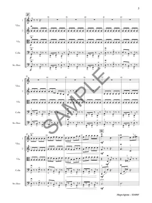 Allegro Agitato - Teichler - String Orchestra - Gr. 4.5