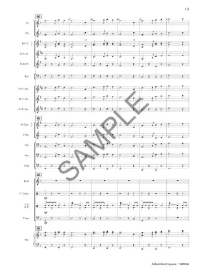 Abbotsford Square - Wojcik - Concert Band - Gr. 2