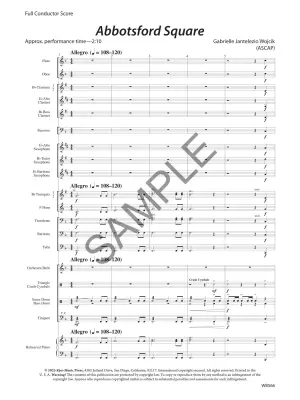 Abbotsford Square - Wojcik - Concert Band - Gr. 2