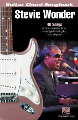 Hal Leonard - Stevie Wonder-Guitar Chord Livre de chansons - Livre