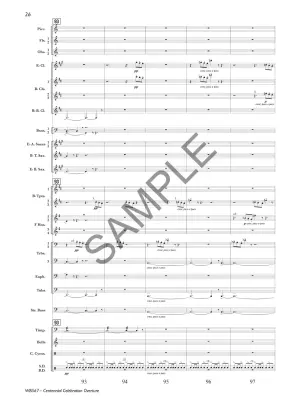 Centennial Celebration Overture - Milburn - Concert Band - Gr. 4