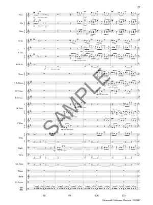 Centennial Celebration Overture - Milburn - Concert Band - Gr. 4