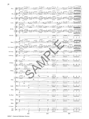 Centennial Celebration Overture - Milburn - Concert Band - Gr. 4