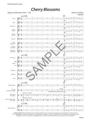 Cherry Blossoms - Cavaliere - Concert Band - Gr. 0.5
