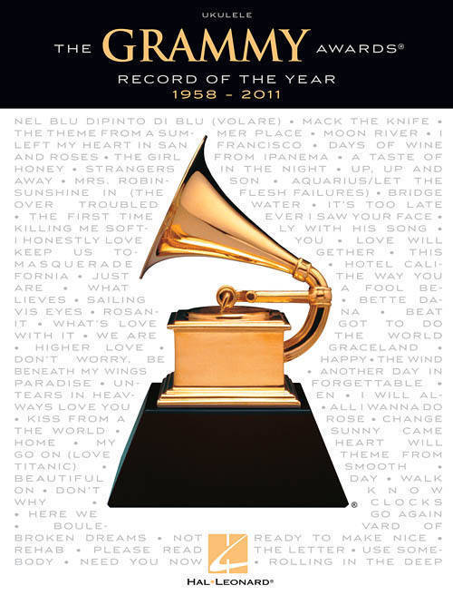 The Grammy Awards Record of the Year 1958-2011 - Ukulele - Book