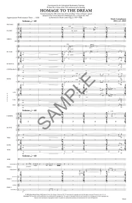 Homage to the Dream - Camphouse - Concert Band - Gr. 5