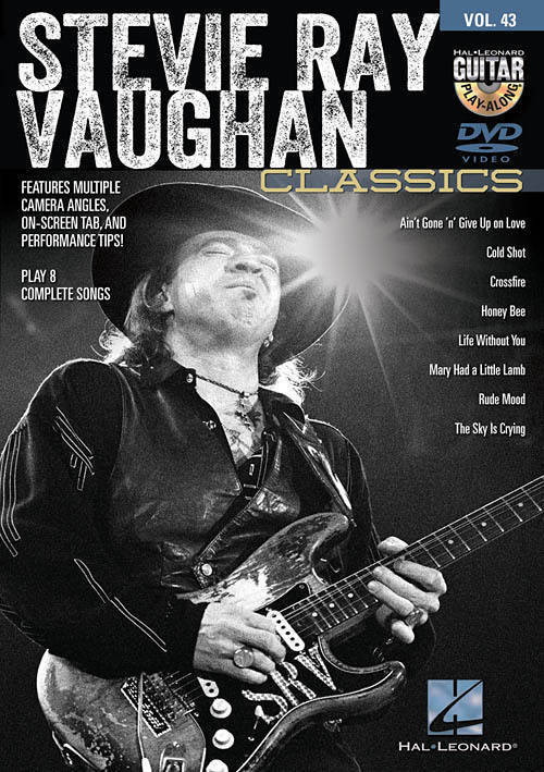Stevie Ray Vaughan Classics: Guitar Play-Along DVD Volume 43 - Guitar - DVD