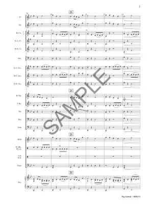 Pig Island - Hoefle - Concert Band - Gr. 1.5