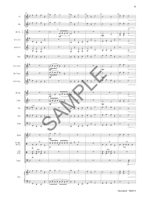 Pig Island - Hoefle - Concert Band - Gr. 1.5