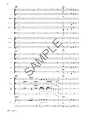 Pig Island - Hoefle - Concert Band - Gr. 1.5