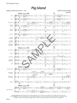 Pig Island - Hoefle - Concert Band - Gr. 1.5