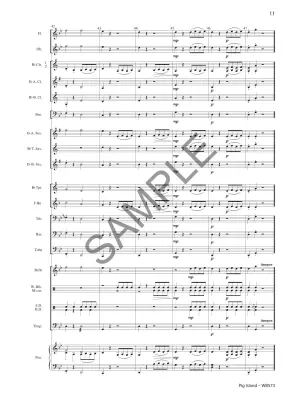 Pig Island - Hoefle - Concert Band - Gr. 1.5